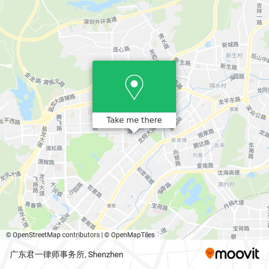 广东君一律师事务所 map