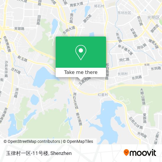 玉律村一区-11号楼 map