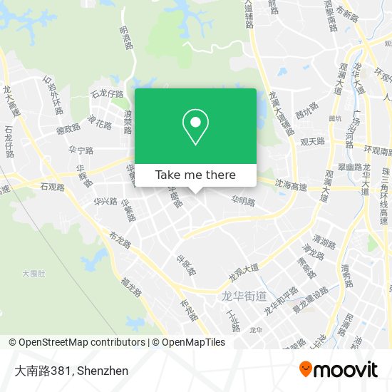 大南路381 map