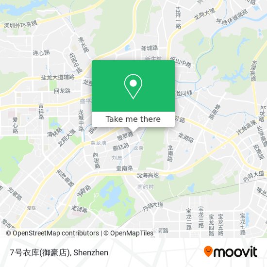 7号衣库(御豪店) map