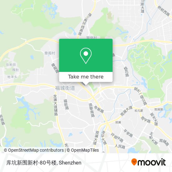库坑新围新村-80号楼 map