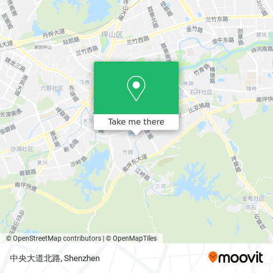 中央大道北路 map