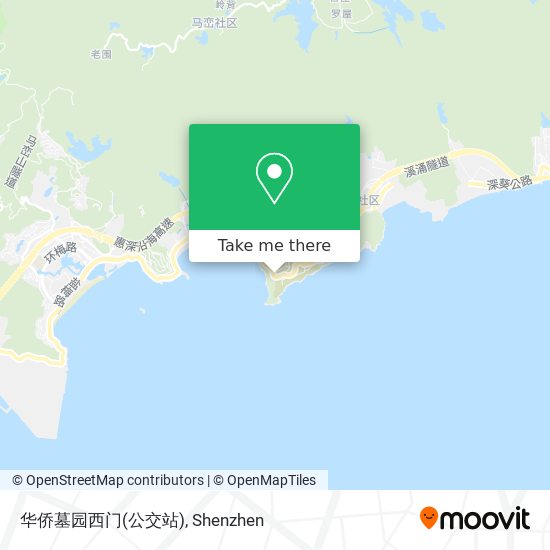 华侨墓园西门(公交站) map