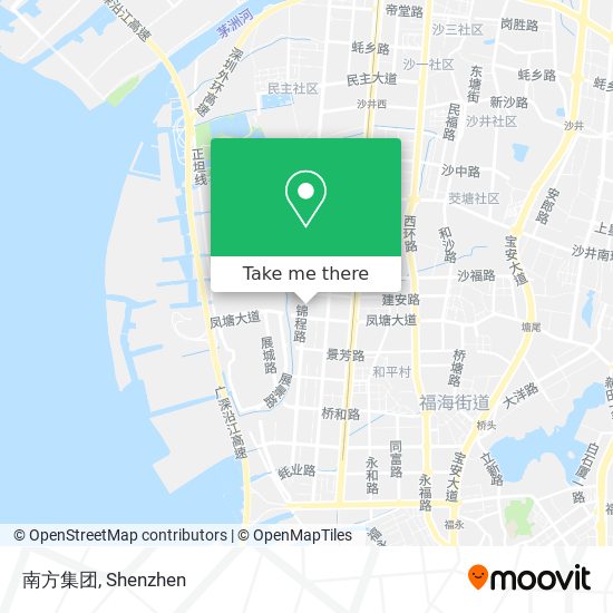 南方集团 map