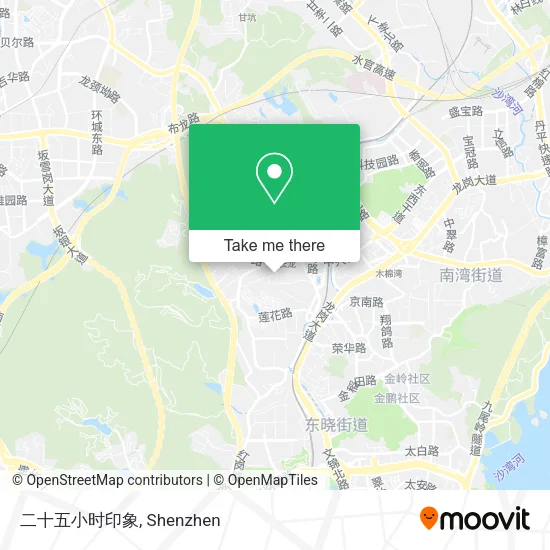 二十五小时印象 map