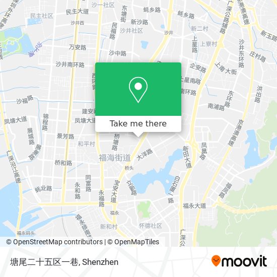 塘尾二十五区一巷 map