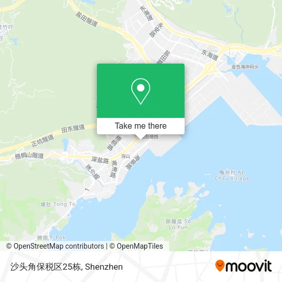 沙头角保税区25栋 map