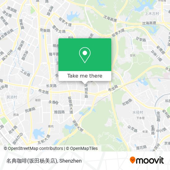 名典咖啡(坂田杨美店) map