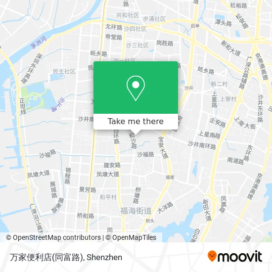 万家便利店(同富路) map