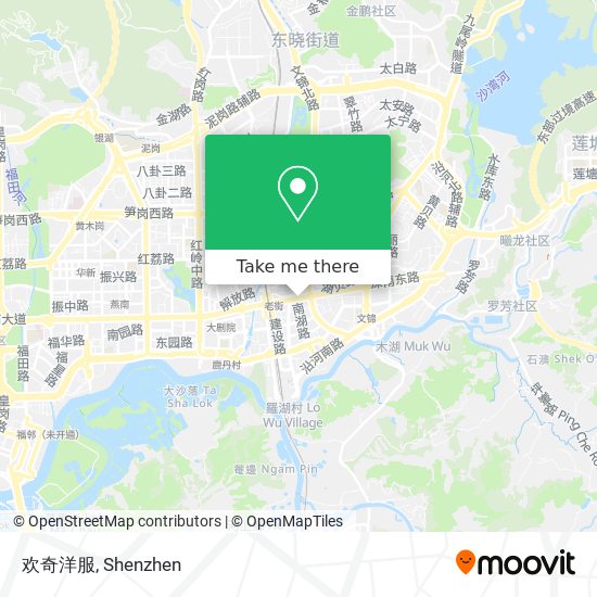 欢奇洋服 map