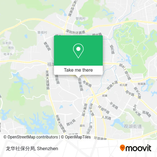 龙华社保分局 map