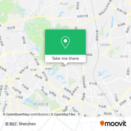 老湘好 map