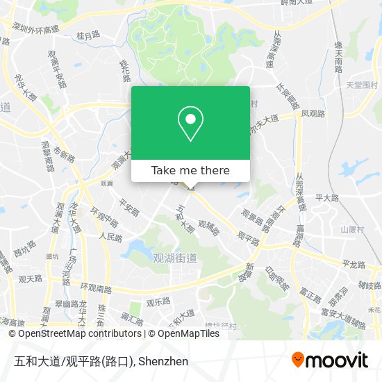 五和大道/观平路(路口) map