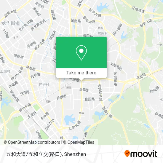 五和大道/五和立交(路口) map