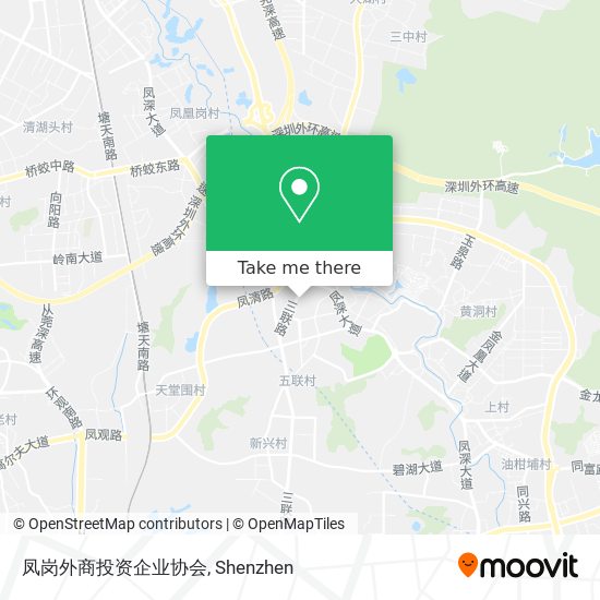 凤岗外商投资企业协会 map
