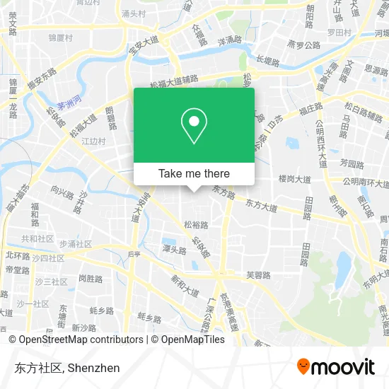 东方社区 map
