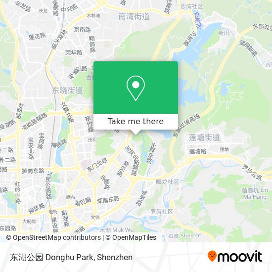 东湖公园 Donghu Park map