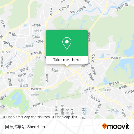 同乐汽车站 map