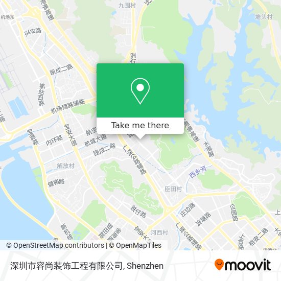 深圳市容尚装饰工程有限公司 map