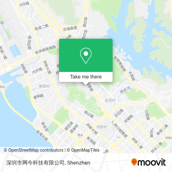 深圳市网今科技有限公司 map