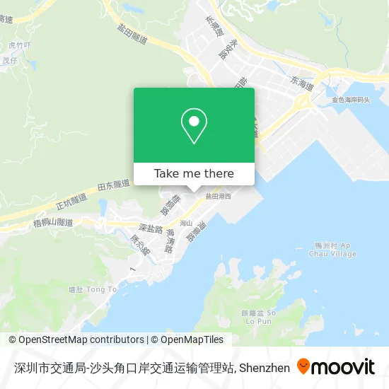深圳市交通局-沙头角口岸交通运输管理站 map
