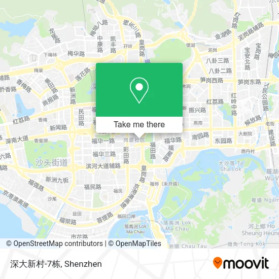 深大新村-7栋 map