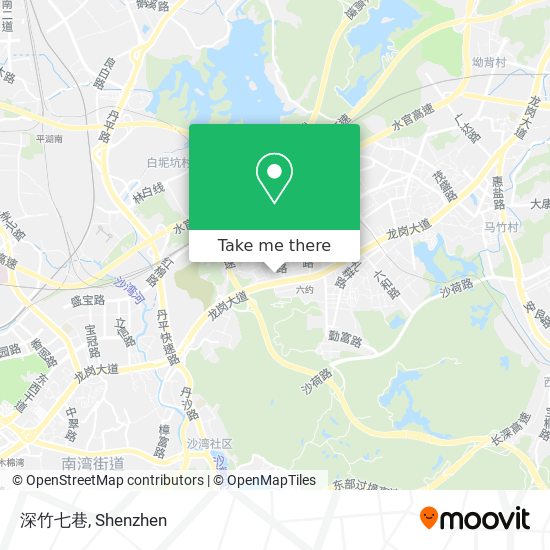 深竹七巷 map