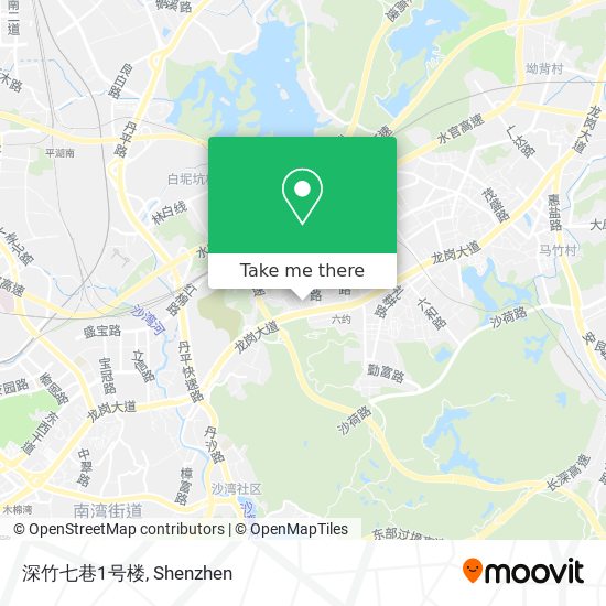 深竹七巷1号楼 map
