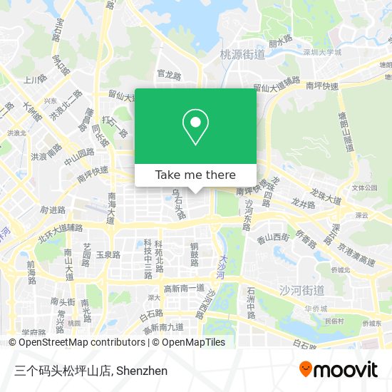 三个码头松坪山店 map