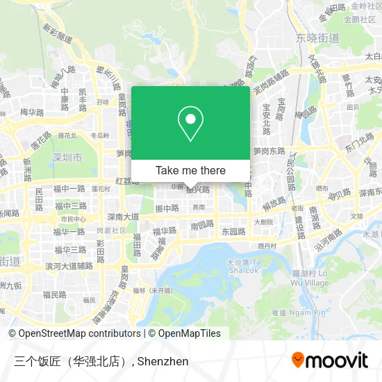 三个饭匠（华强北店） map