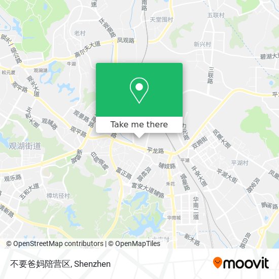 不要爸妈陪营区 map