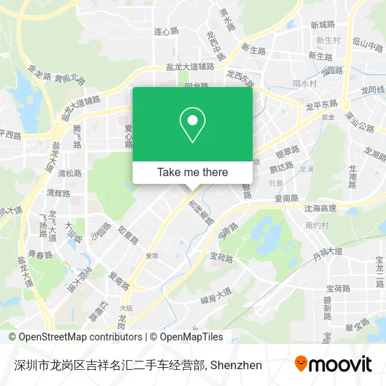 深圳市龙岗区吉祥名汇二手车经营部 map