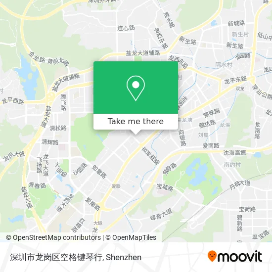 深圳市龙岗区空格键琴行 map