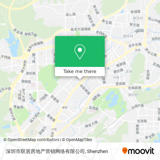 深圳市联居房地产营销网络有限公司 map