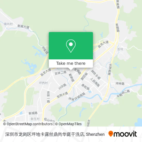 深圳市龙岗区坪地卡露丝鼎尚华庭干洗店 map