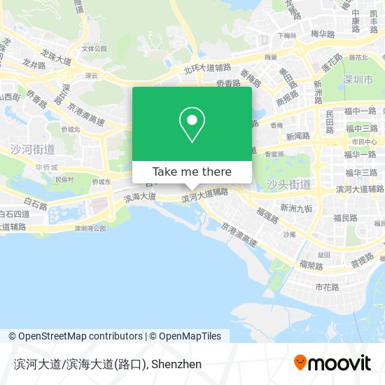 滨河大道/滨海大道(路口) map