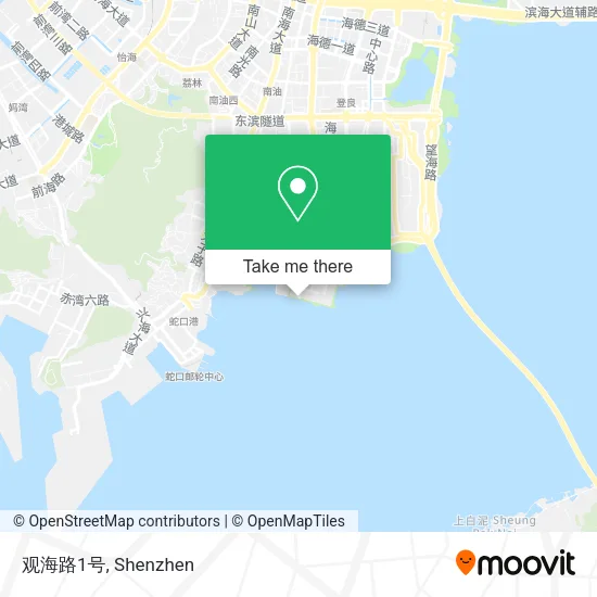 观海路1号 map