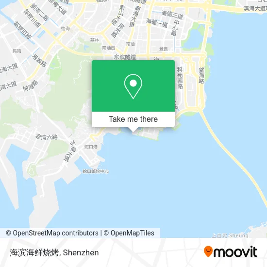 海滨海鲜烧烤 map