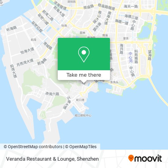 Veranda Restaurant & Lounge map