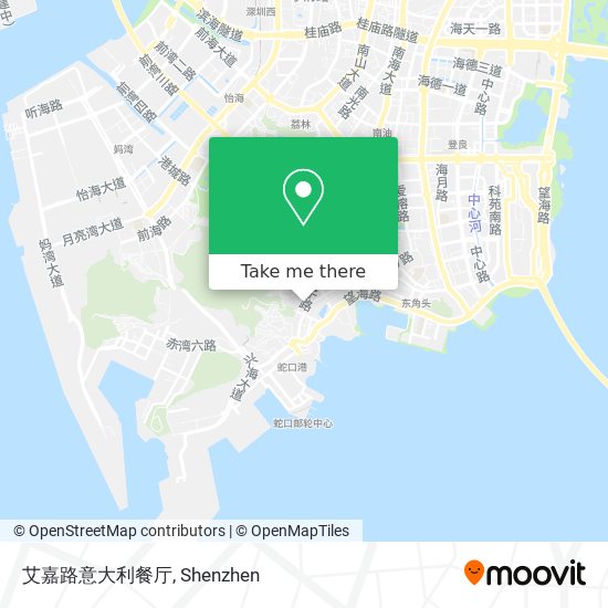 艾嘉路意大利餐厅 map