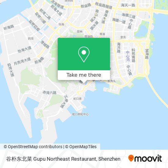 谷朴东北菜 Gupu Northeast Restaurant map