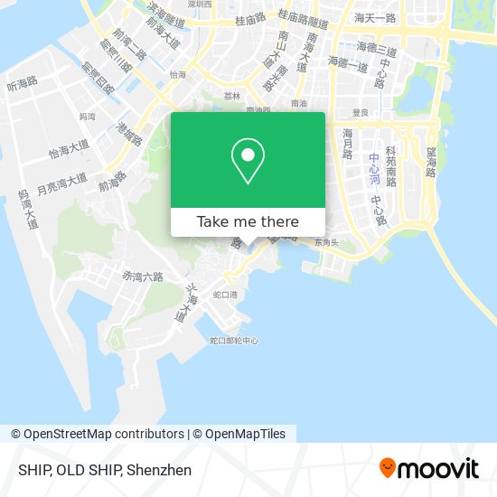 SHIP, OLD SHIP map