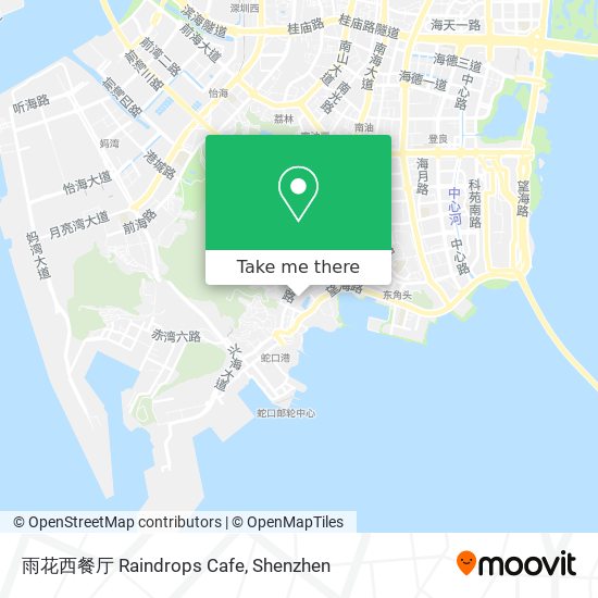 雨花西餐厅 Raindrops Cafe map