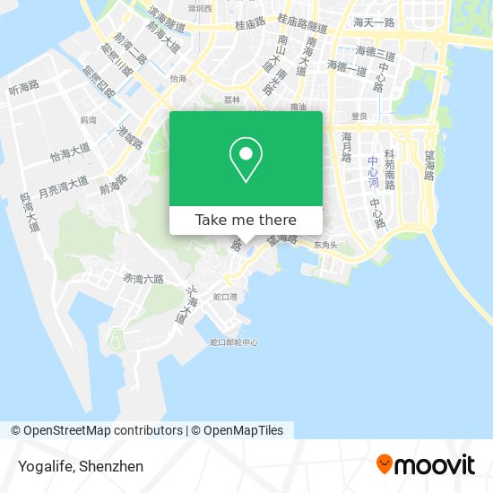 Yogalife map