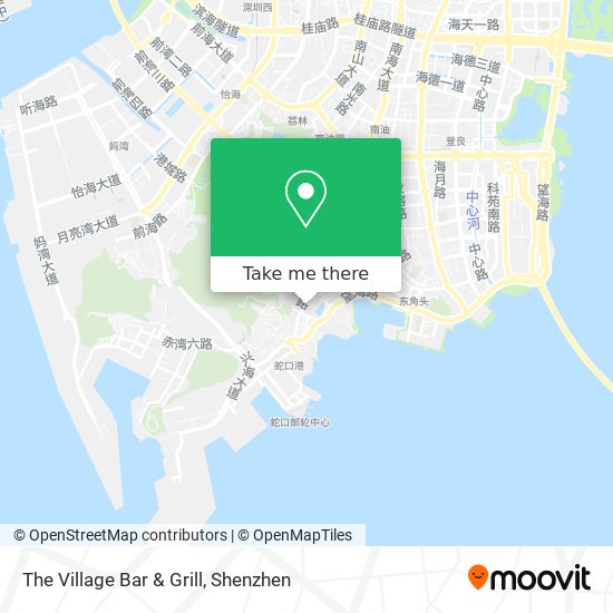 The Village Bar & Grill map