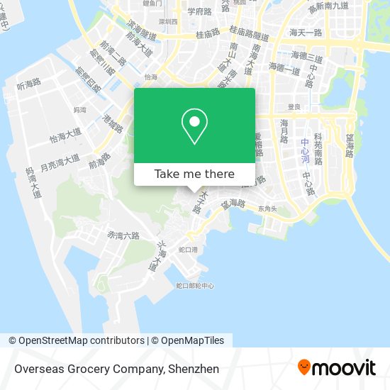 Overseas Grocery Company map