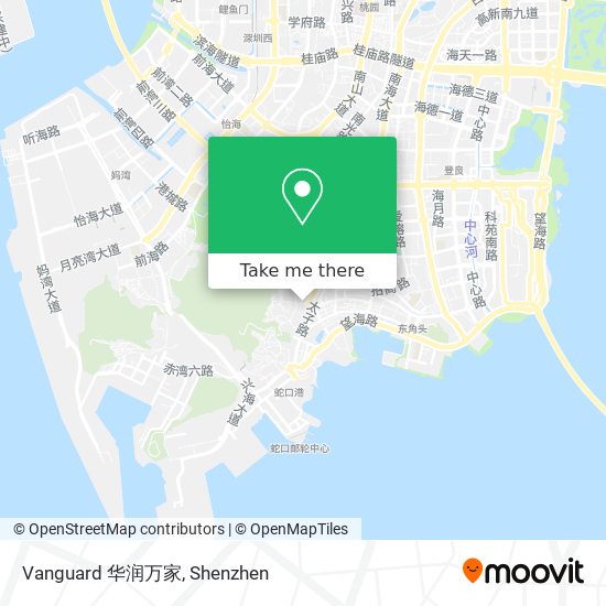 Vanguard 华润万家 map