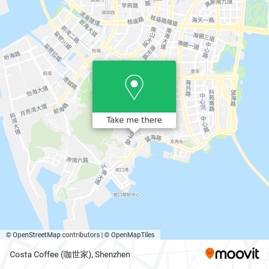 Costa Coffee (咖世家) map
