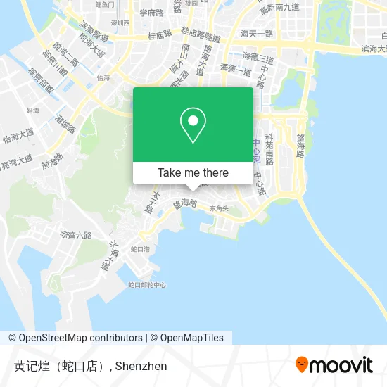 黄记煌（蛇口店） map