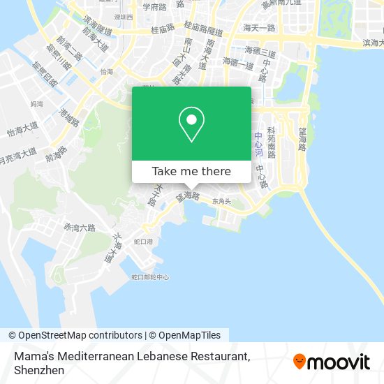 Mama's Mediterranean Lebanese Restaurant map
